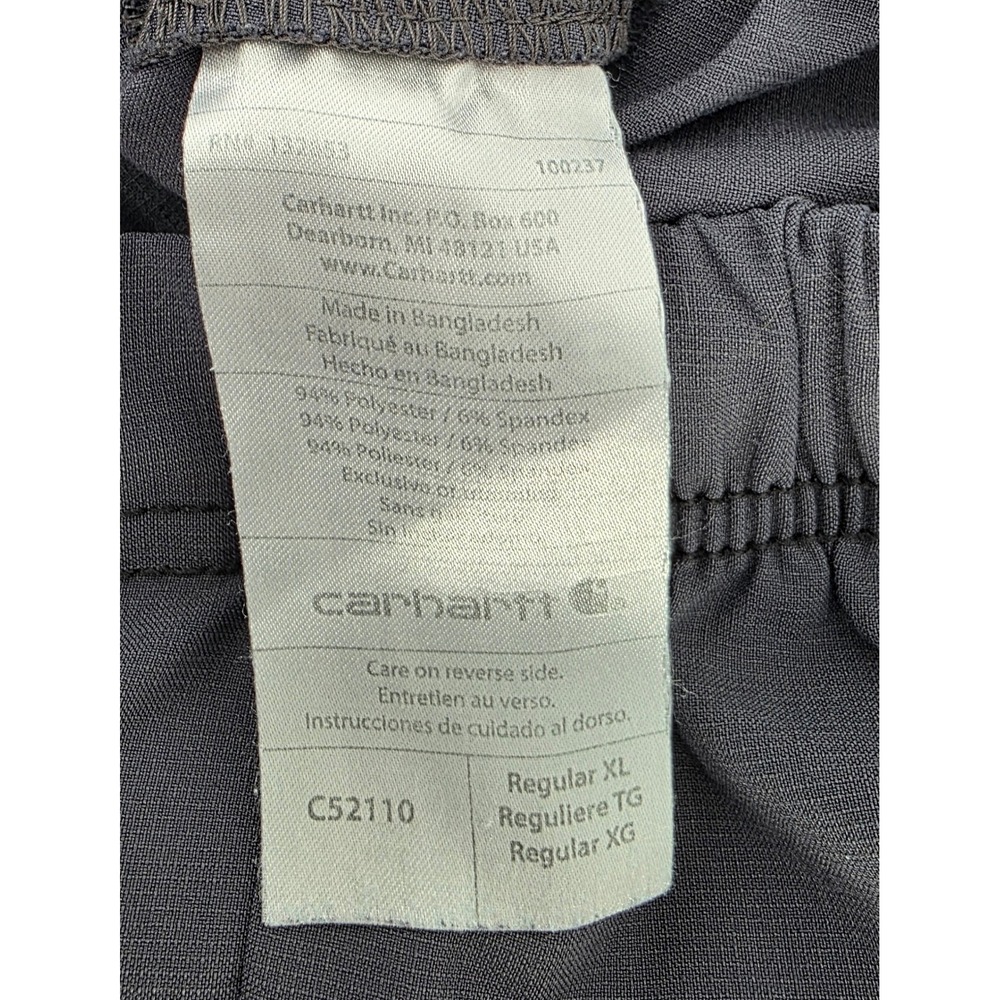 Carhartt Women Size XL Regular Gray Force Scrub Pants Cargo Medical Workwear - Picture 7 of 7